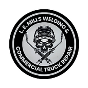 L.E. Mills Welding & Commercial Truck Repair - Logo