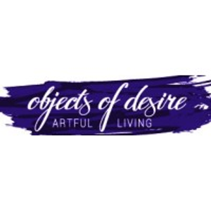 Objects Of Desire Artful Living, the gift shop of the Findlay Art League - Logo