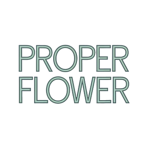 Proper Flower - Logo