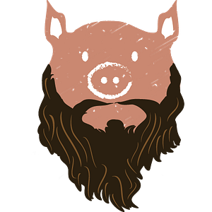 Bearded One BBQ - Logo