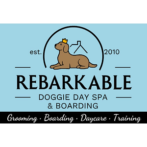 Rebarkable Doggie Day Spa & Boarding - Logo