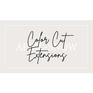 Color, Cut, Hair Extensions with April Snow Hair Studio