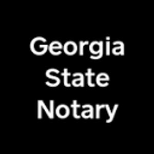 Georgia State Notary - Logo