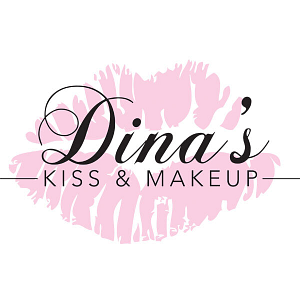 Dina's Kiss & Makeup -Hair & Airbrush Tans - Logo