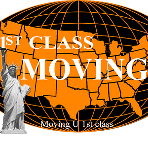 1ST CLASS MOVING - Logo