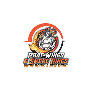 Phat Wings and Smoke Rings - Logo