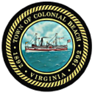 Colonial Beach Municipal Pier - Logo