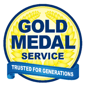 Gold Medal Service - Air Conditioning, Heating, Plumbing, & Electrical - Logo