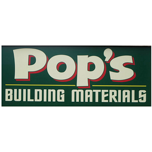 Pop's Discount Building Materials - Logo