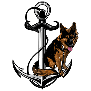 Anchor Up K9 Academy - Logo