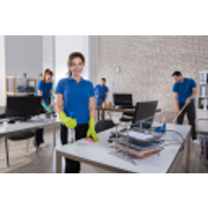 PM Office Cleaners - Commercial Office Building Cleaning Services - Logo