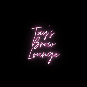 Tay's Brow Lounge - Logo