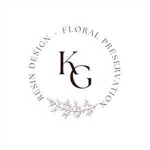 KG Resin Design + Floral Preservation - Logo