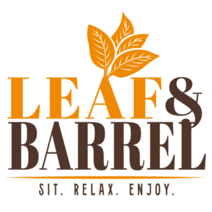 Leaf & Barrel Cigar and Bourbon Lounge - Logo