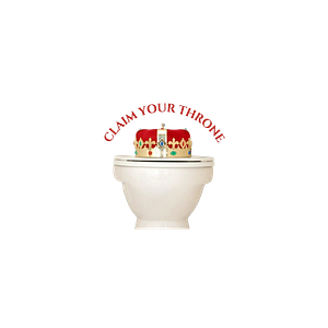 On A Throne - Logo