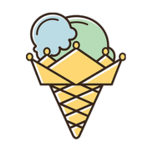 Two Scoops Creamery - Logo
