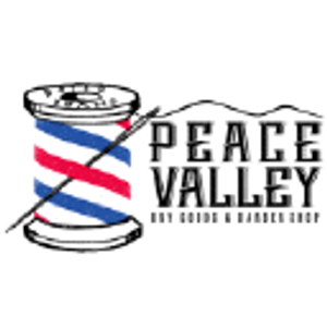 Peace Valley Dry Goods & Barbershop - Logo
