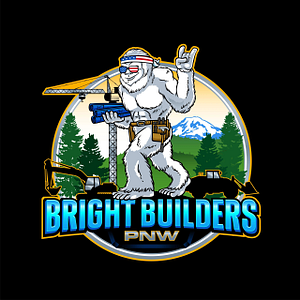BRIGHT BUILDERS PNW - "Highly Recommended, General Contractor, Trusted by Homeowners" - (Residential & Commercial Services) - Logo