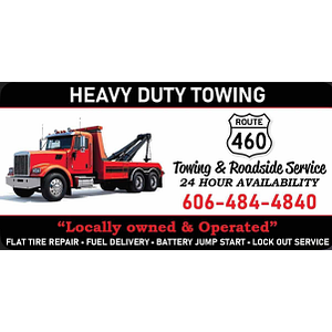 Route 460 Towing "Near Me" LLC, truck parts, repair, and roadside service. - Logo