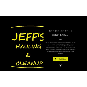 Jeff's Hauling & Cleanup - Logo