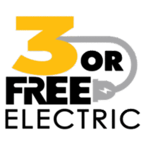 Three or Free Electric - Logo