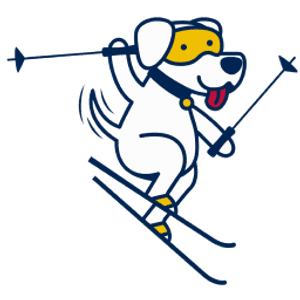 The Downhill Dog - Logo