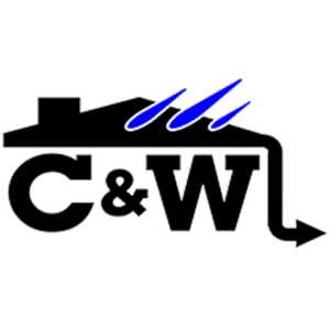 C&W Custom Gutters - Logo