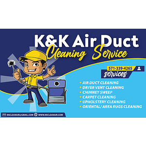 K&K Air Duct & Dryer Vent Cleaning - Logo