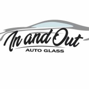 In & Out Auto Glass - Logo