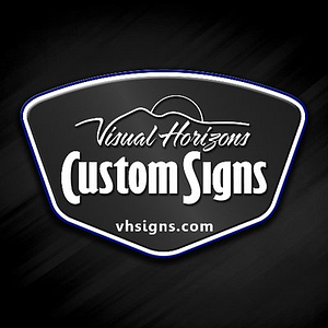 Visual Horizons Custom Signs - Logo