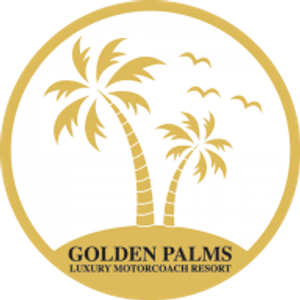 Golden Palms Luxury Motorcoach Resort - Logo