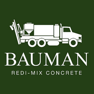 Bauman Redi-Mix Concrete - Logo