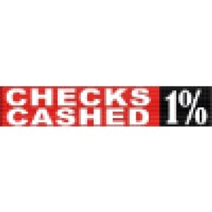 Checks Cashed 1%