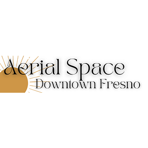 Aerial Space Downtown Fresno