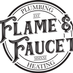 Flame and Faucet Plumbing and Heating - Logo