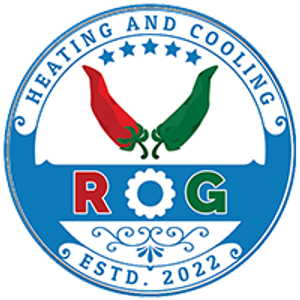 Red or Green Heating & Cooling - Logo