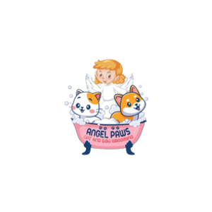 Angel Paws Cat And Dog Grooming - Logo