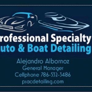 Professional Specialty Auto and Boat Detailing - Logo