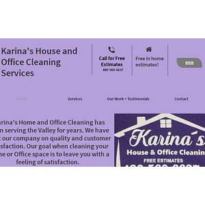 Karinas House & Office Cleaning Services LLC - Logo