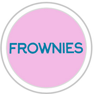 Frownies Original Wrinkle Patch and Skin Care - Logo