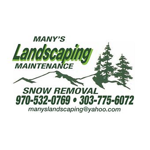 Many's Landscaping - Logo