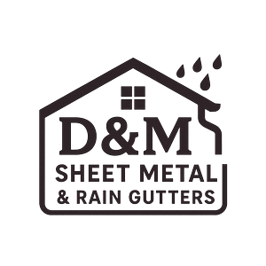 D&M Sheet Metal and Rain Gutters - Logo