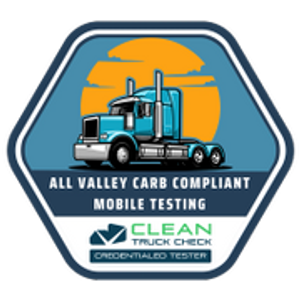 All Valley CARB Compliant - Clean Truck Check - Mobile Testing - Logo