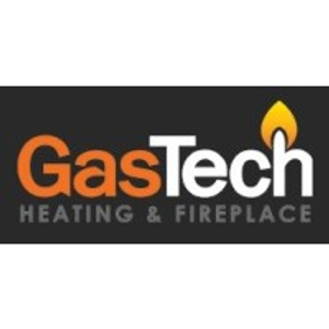 GasTech Heating and Fireplace - Logo