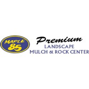 Maple 85 Premium Landscape Mulch Center - Logo