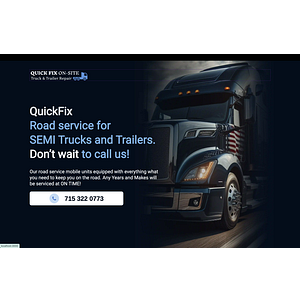 QuickFIX Truck Road Service